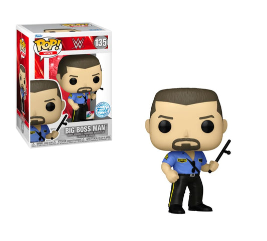 WWE - Big Boss Man US Exclusive Pop! Vinyl #135