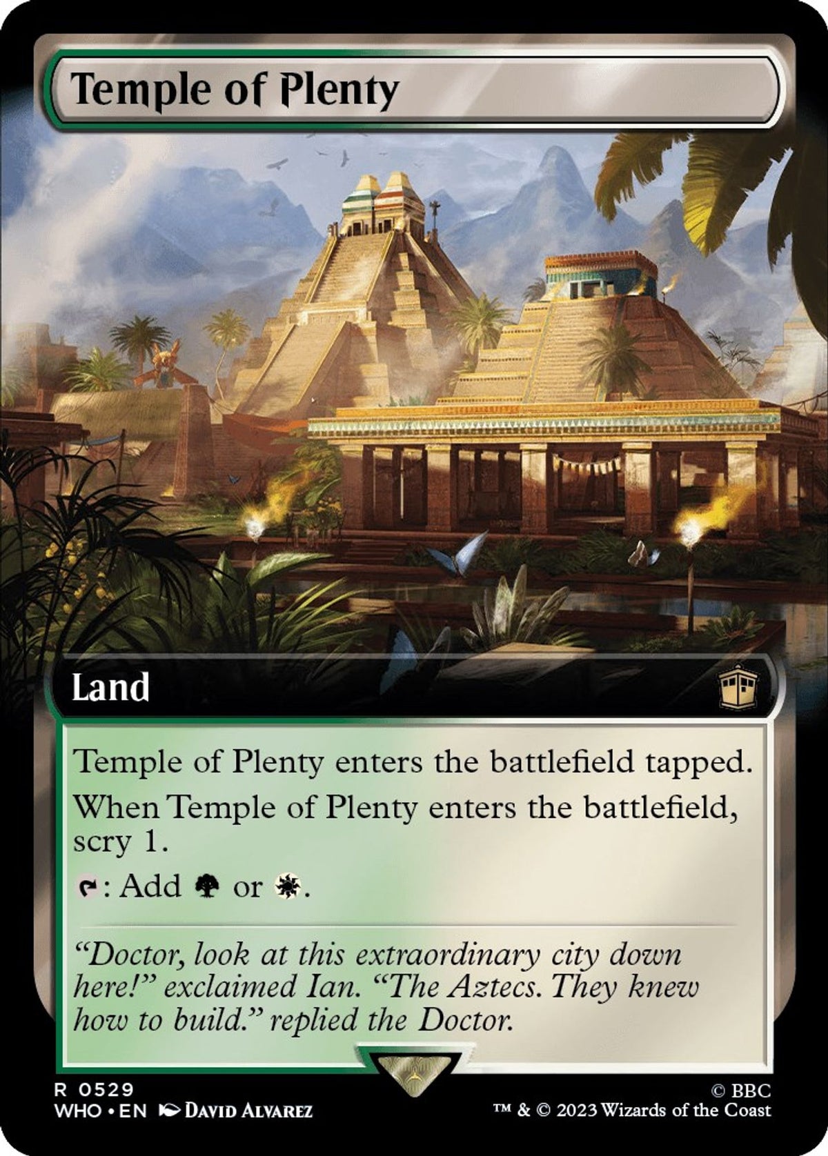 Temple of Plenty (Extended Art) - Universes Beyond: Doctor Who