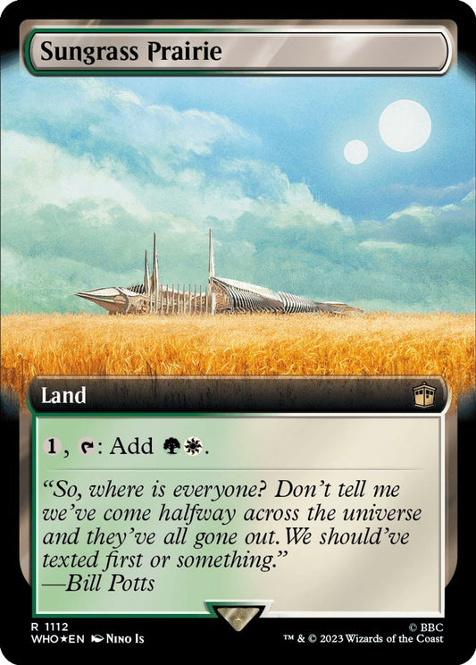 Sungrass Prairie (Extended Art) (Surge Foil)