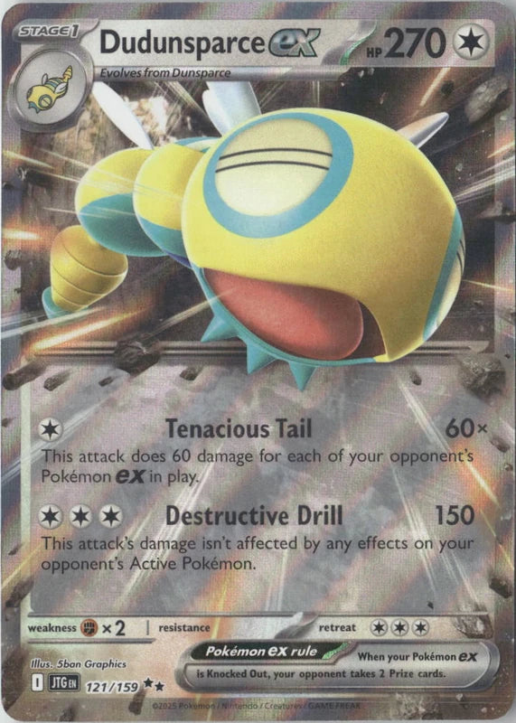 Dudunsparce ex - 121/159 - SV09: Journey Together