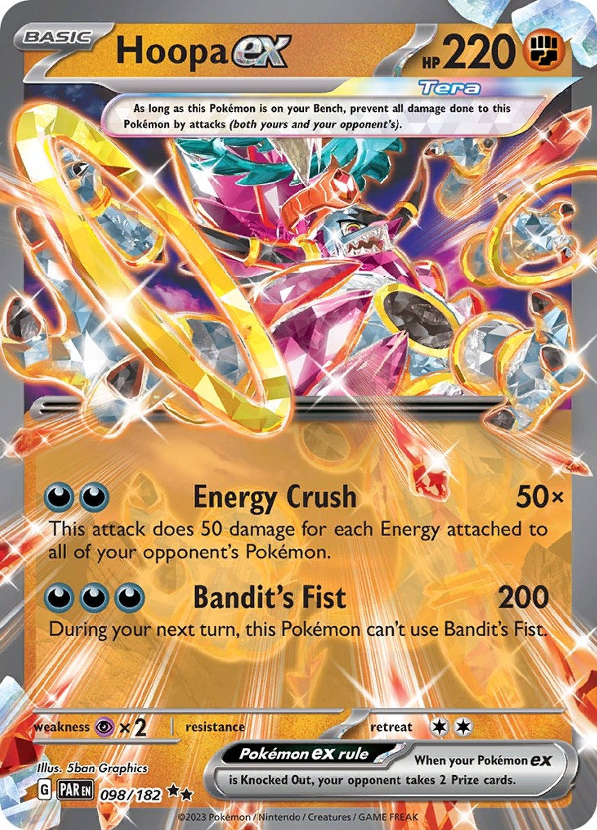Hoopa ex - SV04: Paradox Rift