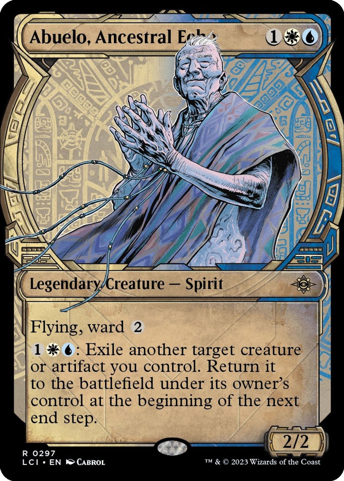 Abuelo, Ancestral Echo (Showcase) - The Lost Caverns of Ixalan