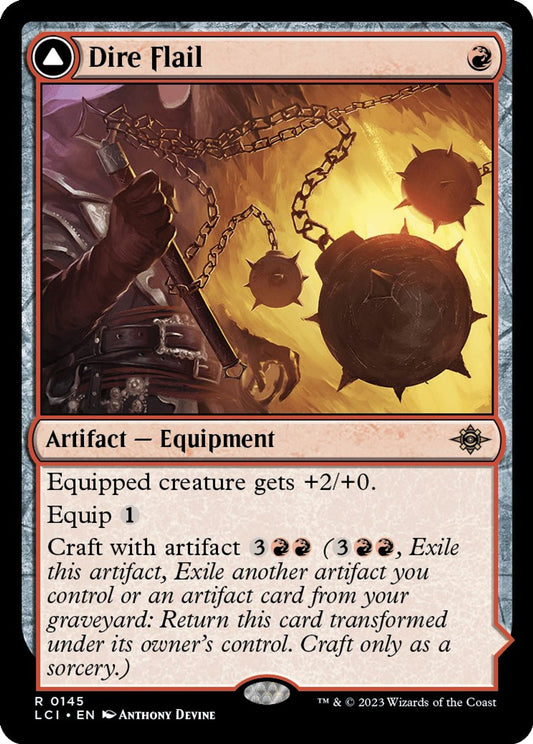Dire Flail - The Lost Caverns of Ixalan