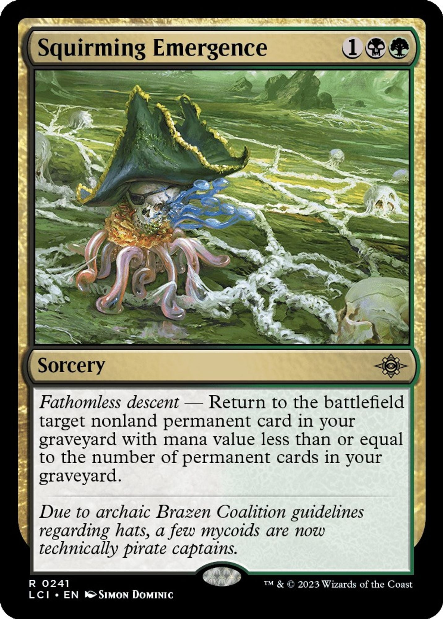Squirming Emergence - The Lost Caverns of Ixalan