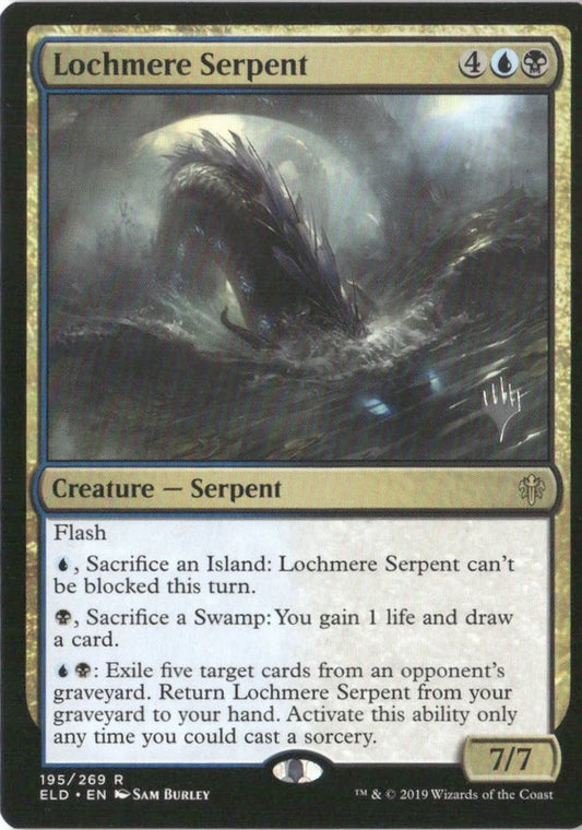 Lochmere Serpent - Throne of Eldraine