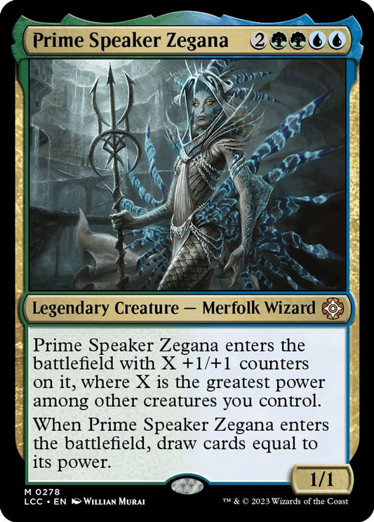 Prime Speaker Zegana - Commander: The Lost Caverns of Ixalan