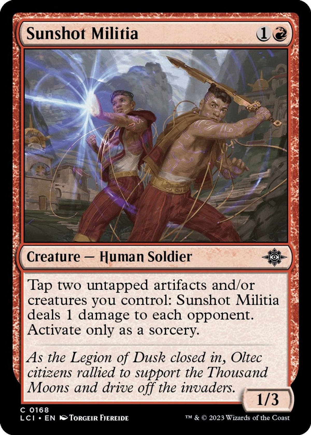 Sunshot Militia - The Lost Caverns of Ixalan