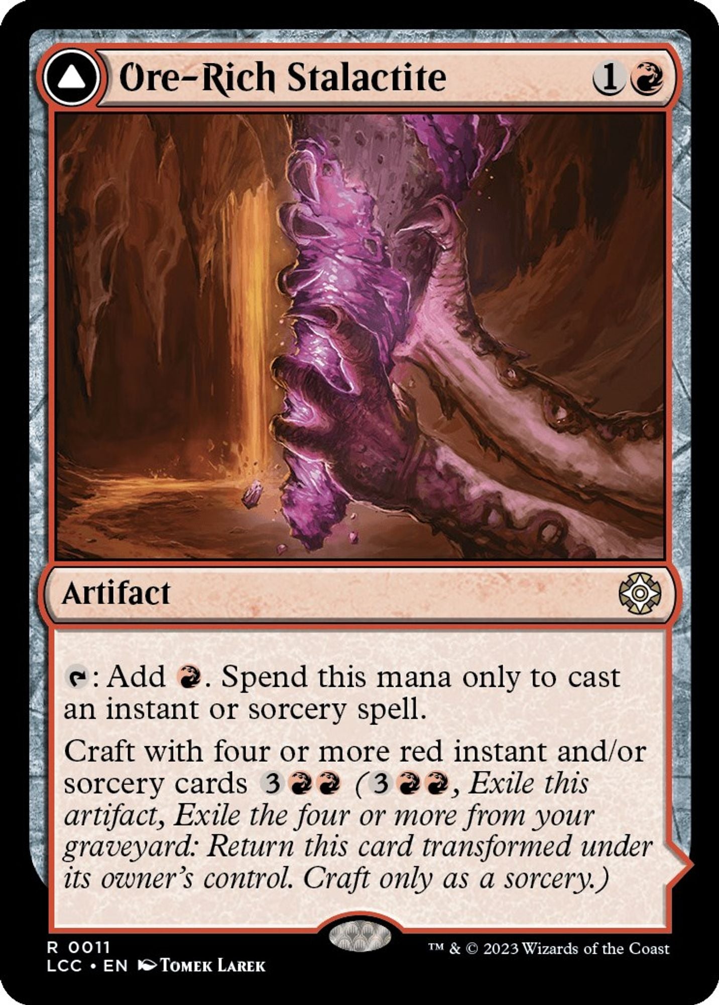 Ore-Rich Stalactite - Commander: The Lost Caverns of Ixalan