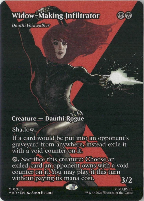 Scan Image | Widow-Making Infiltrator - Dauthi Voidwalker (Borderless) - Marvel Universe Eternal-Legal | [98E638BC]