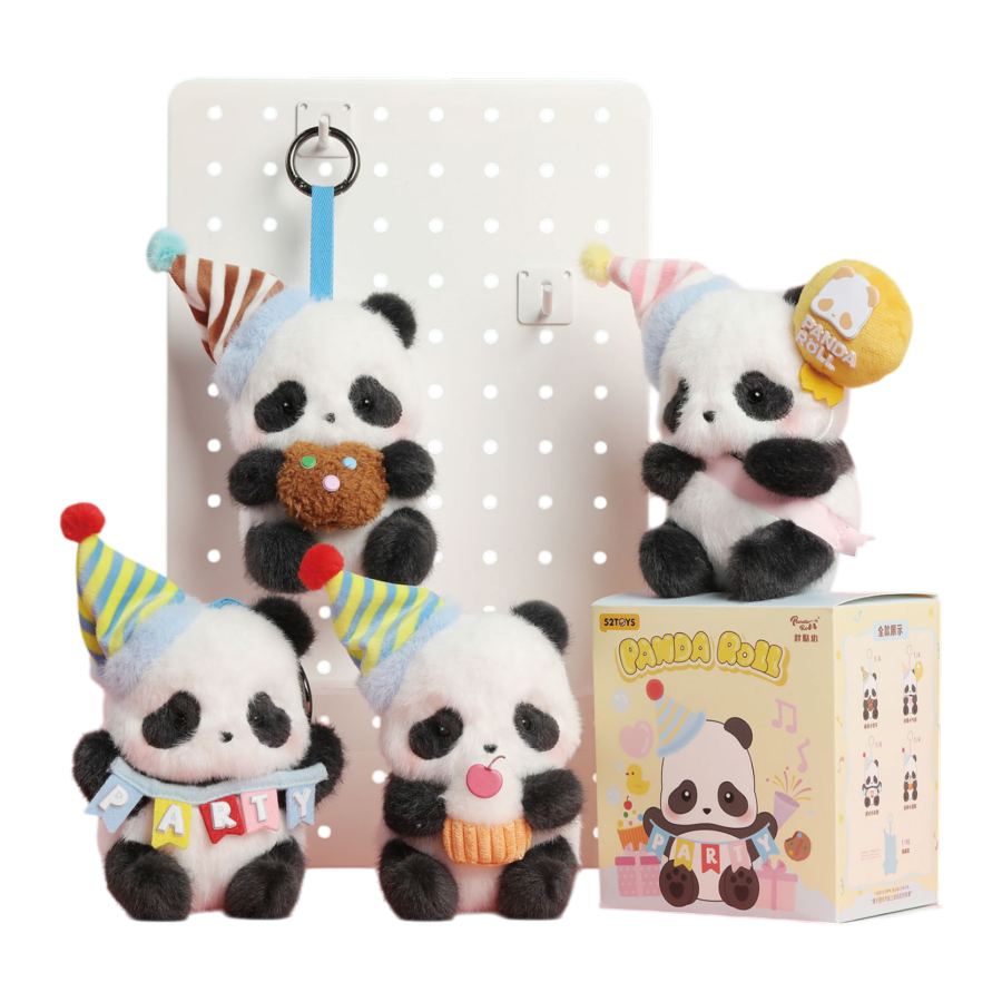 52Toys - Panda Roll Party Series Blind Box (Display of 4)