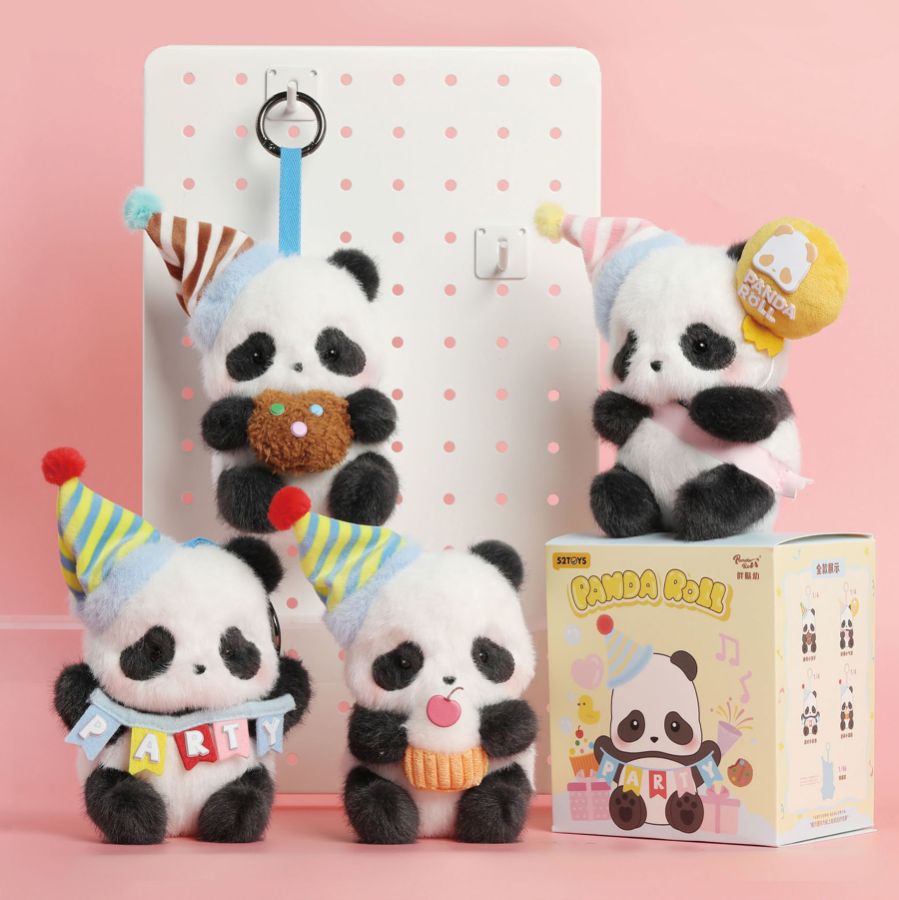 52Toys - Panda Roll Party Series Blind Box (Display of 4)
