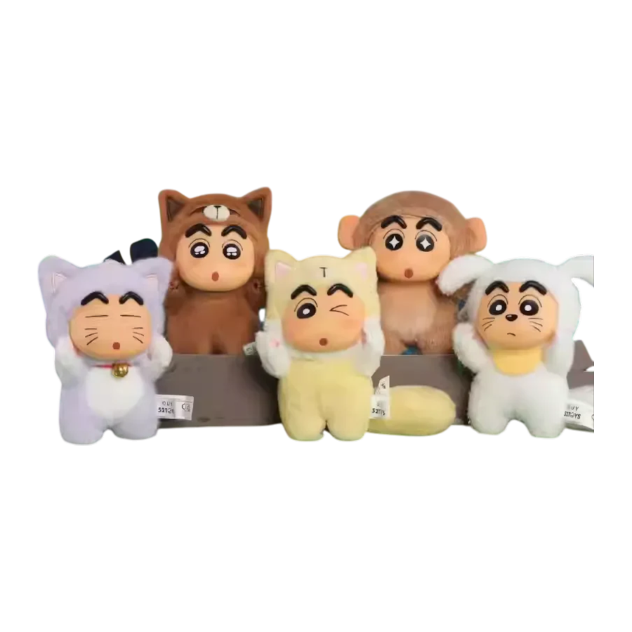 52Toys - Crayon Shin-Chan Big Tails Blind Box (Display of 4)