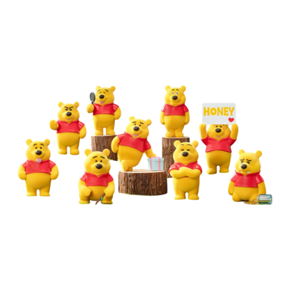Winnie the Pooh - Funny Faces Blind Box Figures (Display of 8)