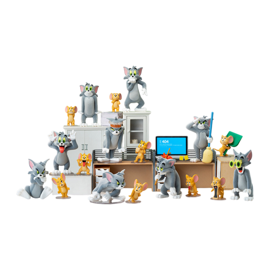Tom & Jerry - States of Mind Blind Box Figures (Display of 8)