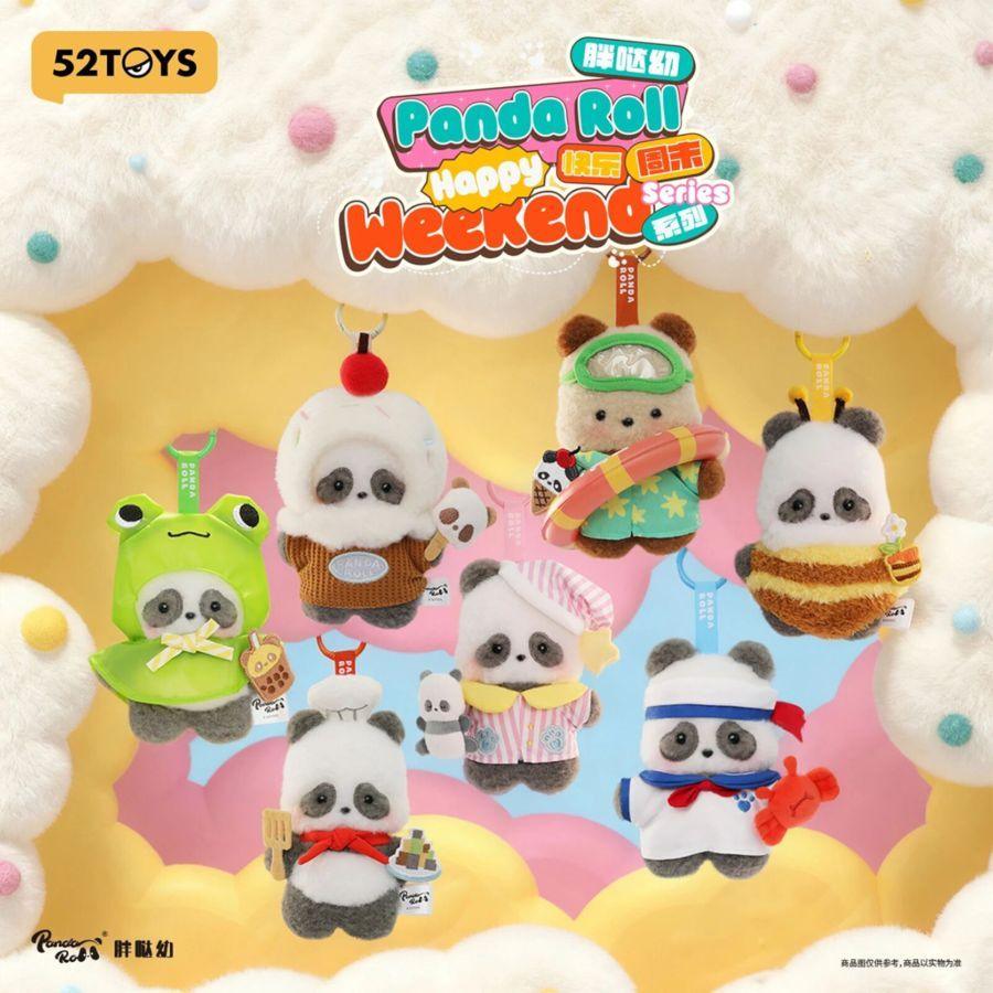 Panda Roll - Happy Weekend Blind Box Figures (Display of 6)