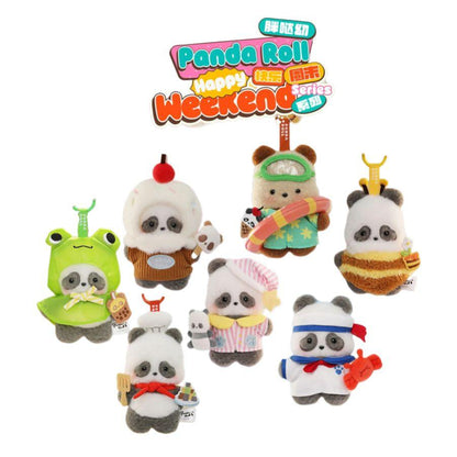 Panda Roll - Happy Weekend Blind Box Figures (Display of 6)