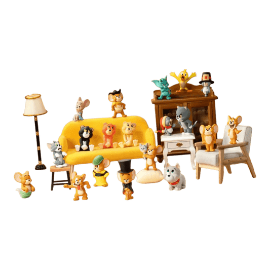 Tom & Jerry - Minime Series 2 Blind Box Figures (Display of 18)