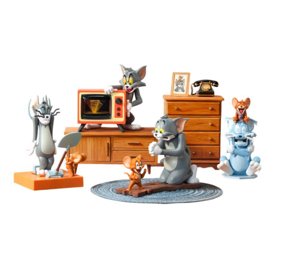Tom & Jerry - Inseparable Chaos Blind Box Figures (Display of 4)
