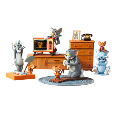 Tom & Jerry - Inseparable Chaos Blind Box Figures (Display of 4)