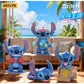 Lilo & Stitch - Stitch Galactic Ace Wind-Up Toy Blind Box Figures (Display of 4)
