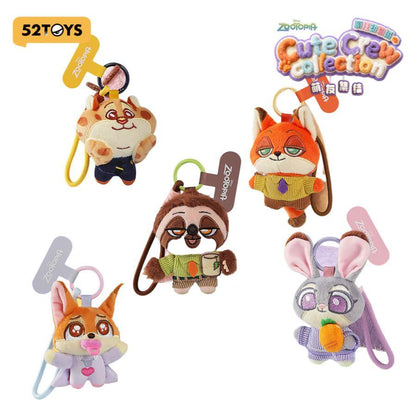 Zootopia - Cute Crew Phone Strap Blind Box Plush (Display of 4)