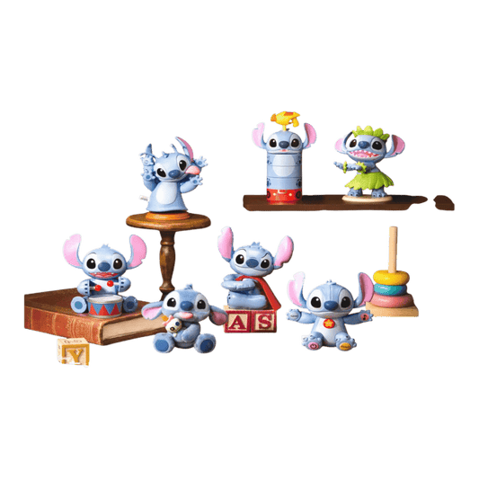 Lilo & Stitch - Stitch Vintage Collection Series Blind Box Figures (Display of 6)