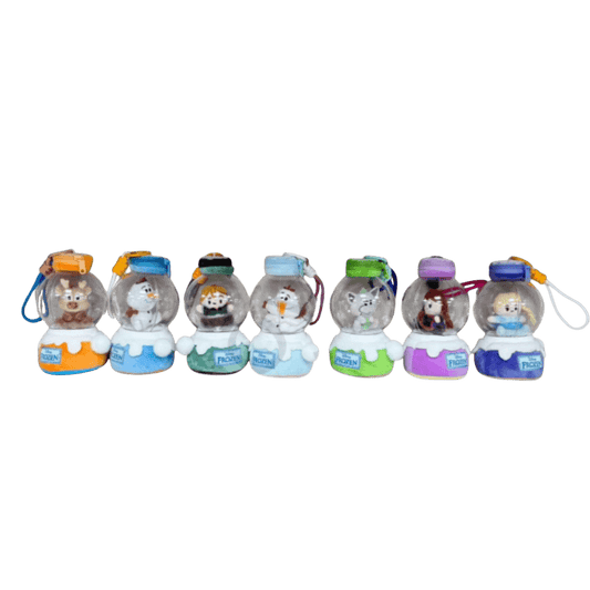 Frozen - Let it Roll Crystal Ball Plush Charm Assortment (Display of 6)