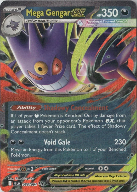 Mega Gengar ex - ME02: Phantasmal Flames
