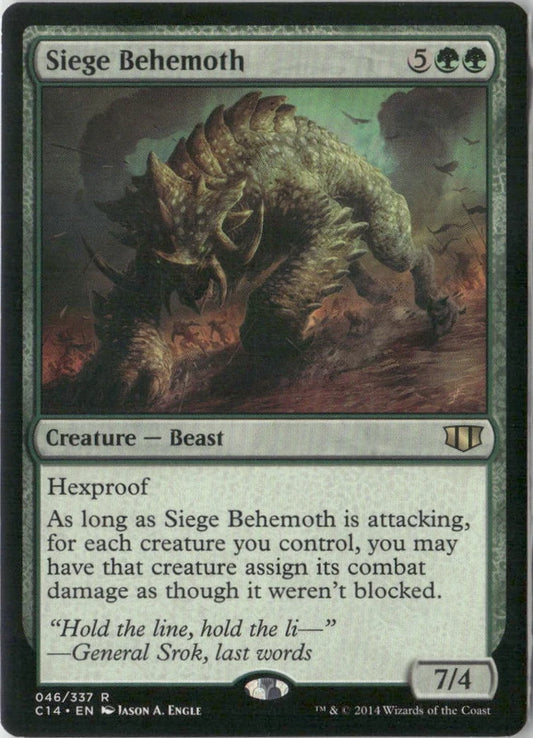 Scan Image | Siege Behemoth - Commander 2014 | [44B3246C]