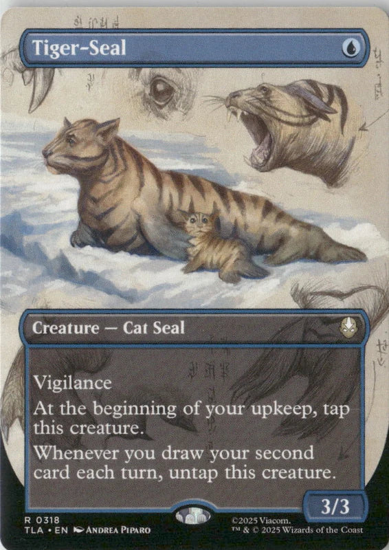 Tiger-Seal (Borderless) - Avatar: The Last Airbender