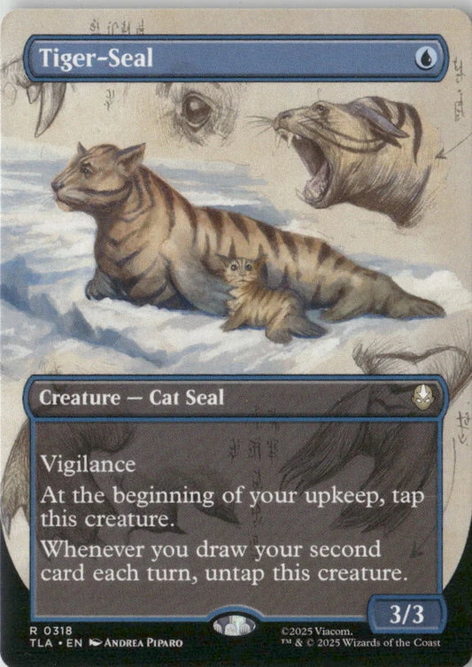 Tiger-Seal (Borderless) - Avatar: The Last Airbender