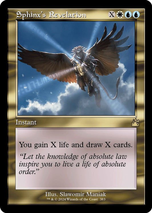 Sphinx's Revelation (Retro Frame)