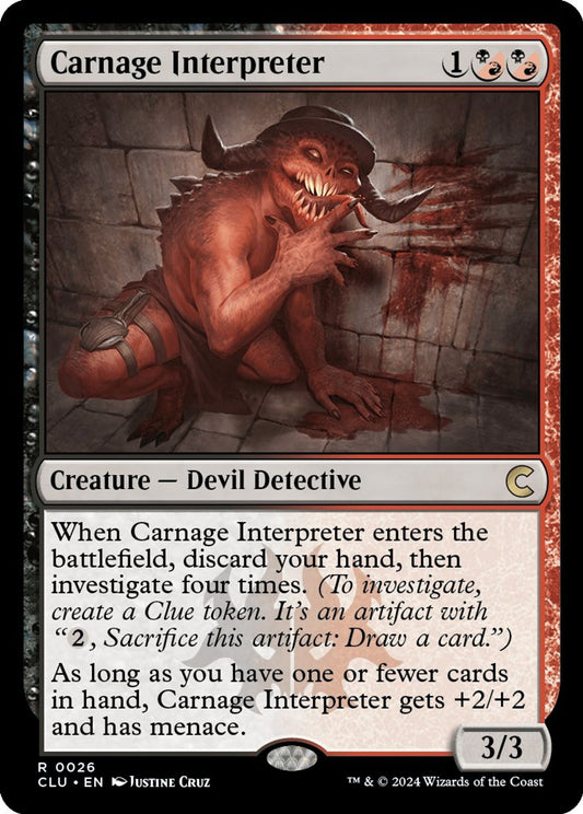 Carnage Interpreter - Ravnica: Clue Edition