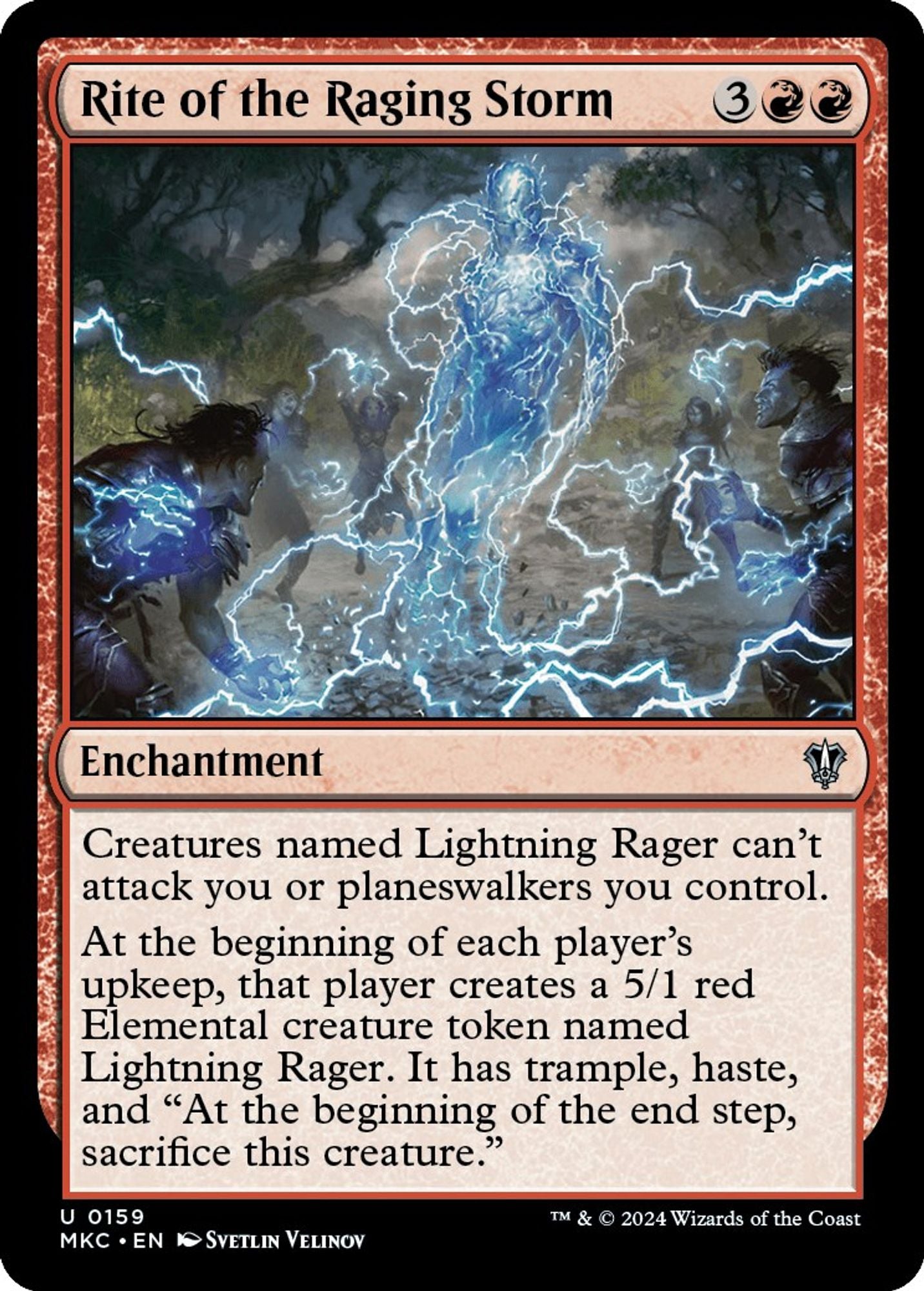 Rite of the Raging Storm - Commander: Murders at Karlov Manor