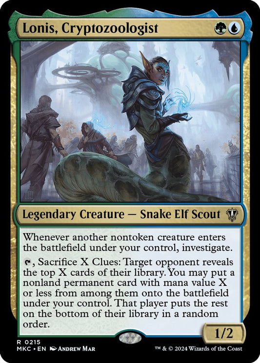 Lonis, Cryptozoologist - Commander: Murders at Karlov Manor