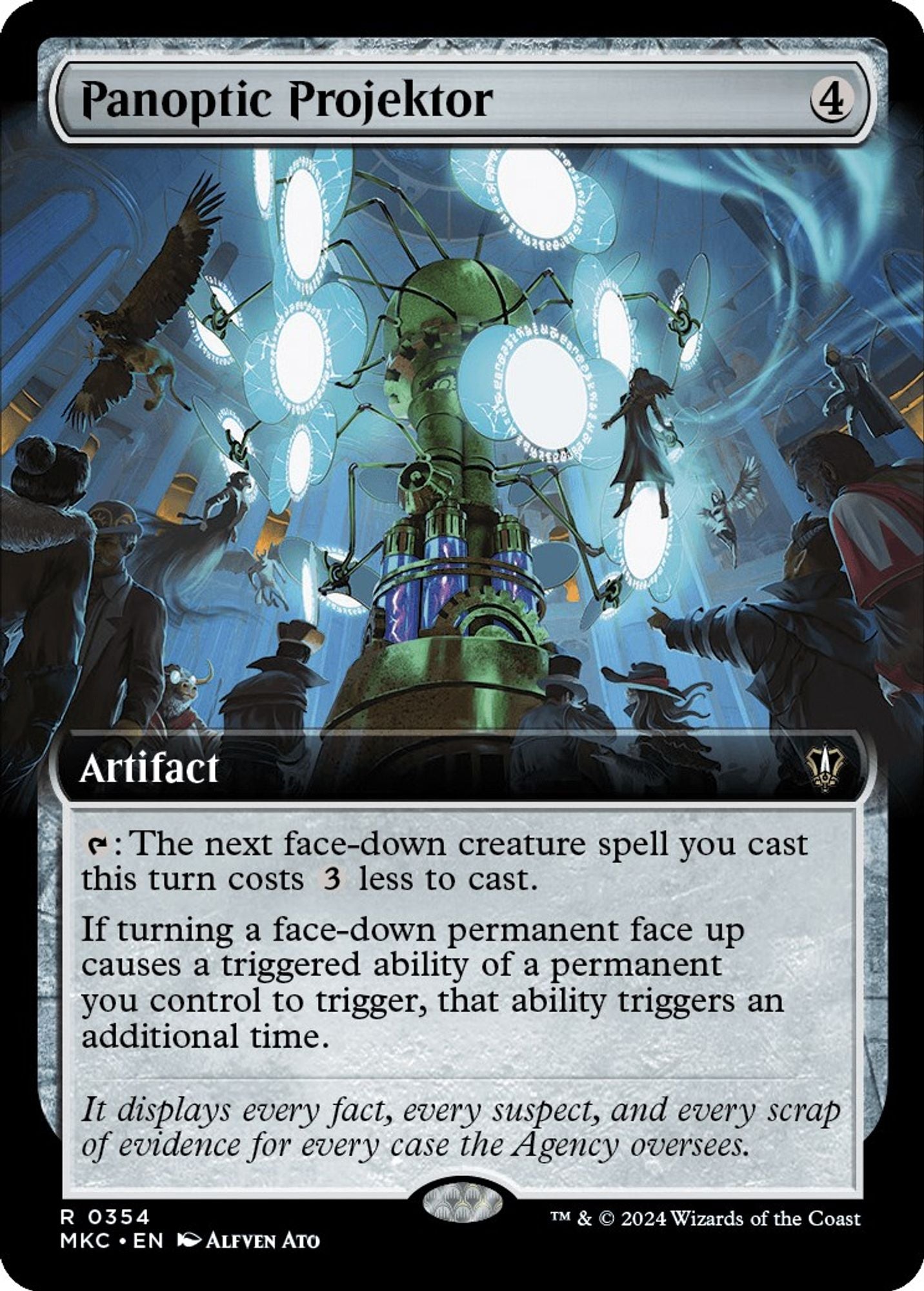 Panoptic Projektor (Extended Art) - Commander: Murders at Karlov Manor