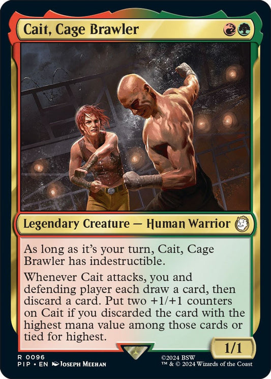Cait, Cage Brawler