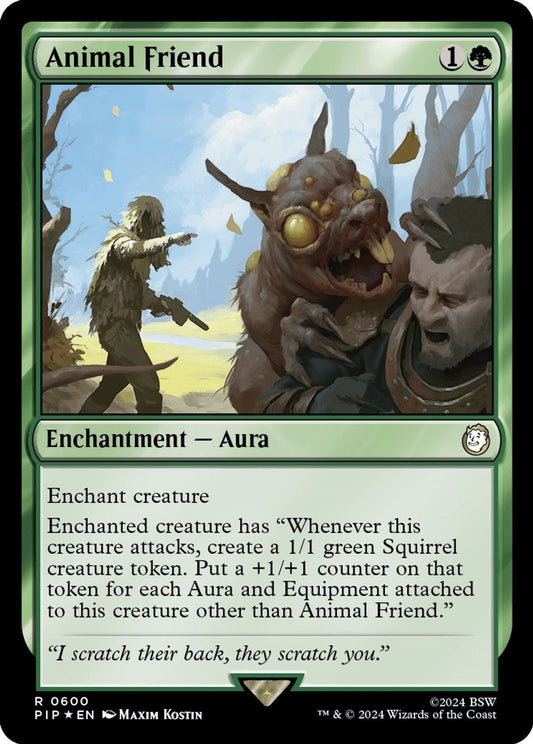 Animal Friend (Surge Foil) - Universes Beyond: Fallout