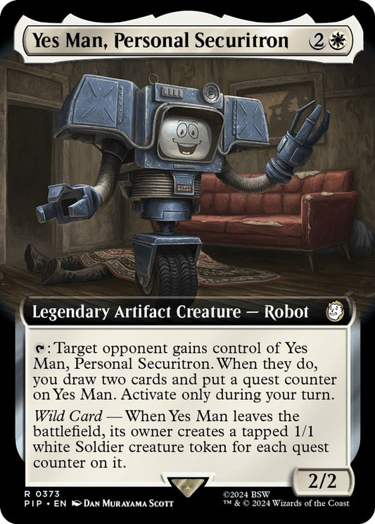 Yes Man, Personal Securitron (Extended Art)