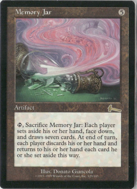 Scan Image | Memory Jar - Urza's Legacy | [BF3398AE]