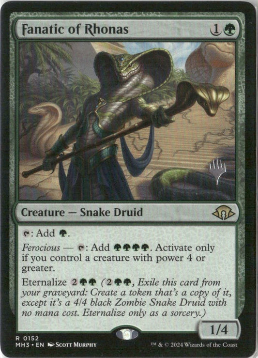 Scan Image | Fanatic of Rhonas - Promo Pack: Lorwyn Eclipsed | [FF629B9E]