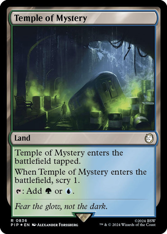 Temple of Mystery (Surge Foil) - Universes Beyond: Fallout