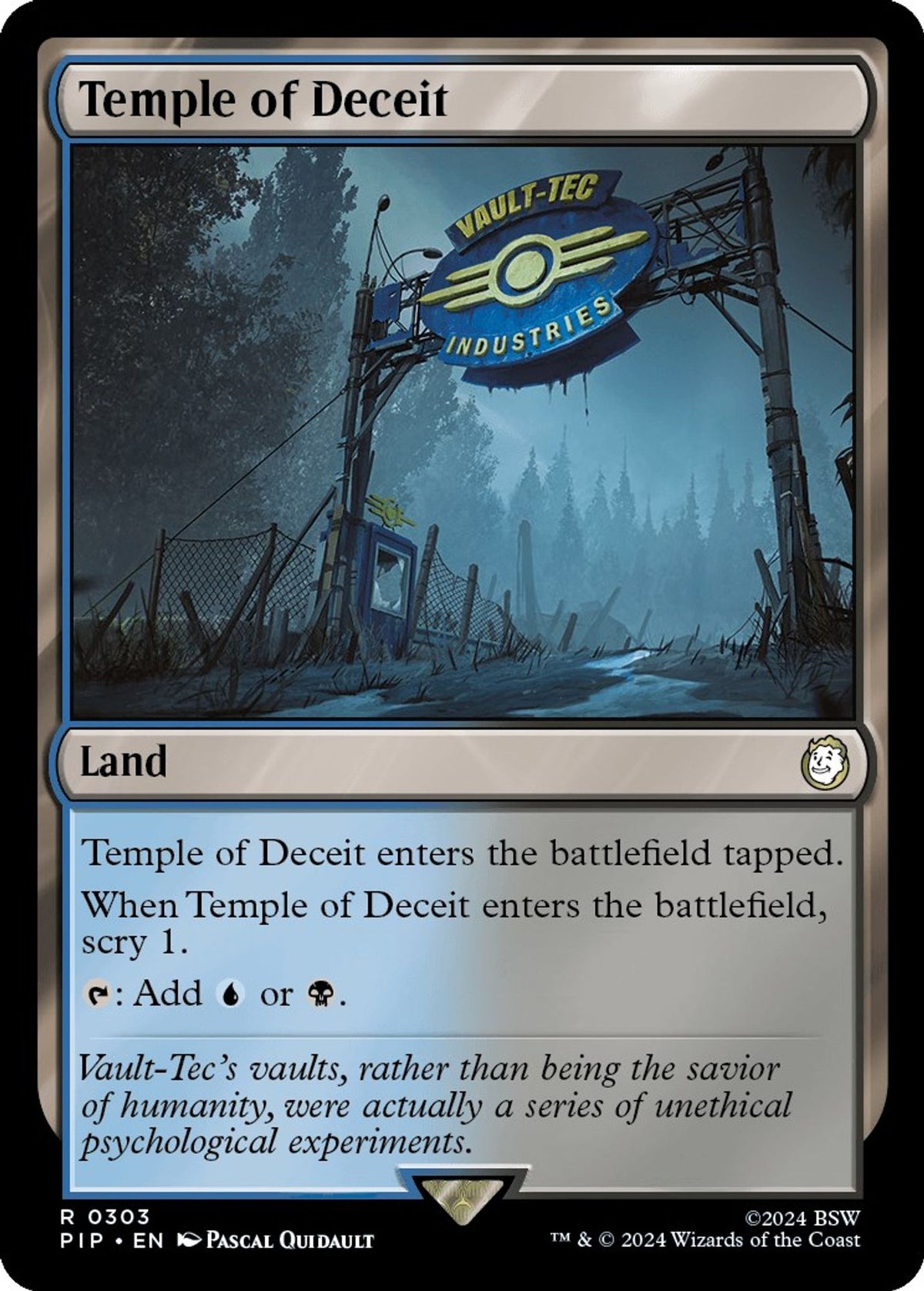 Temple of Deceit - Universes Beyond: Fallout