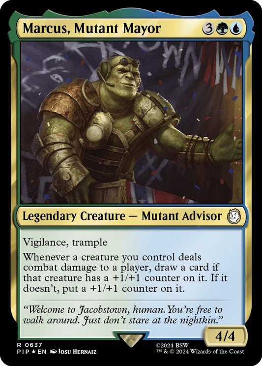 Marcus, Mutant Mayor (Surge Foil)