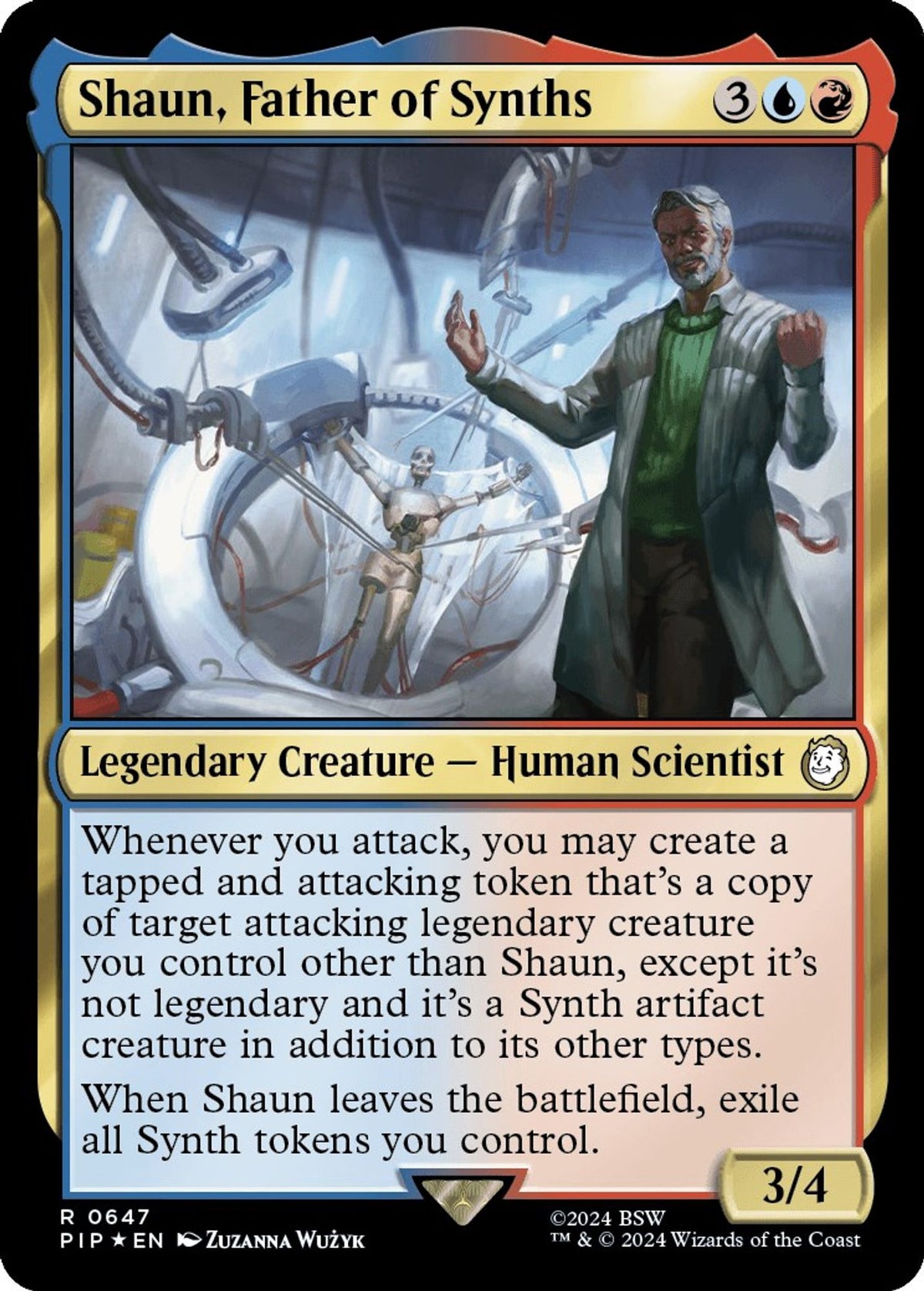 Shaun, Father of Synths (Surge Foil) - Universes Beyond: Fallout