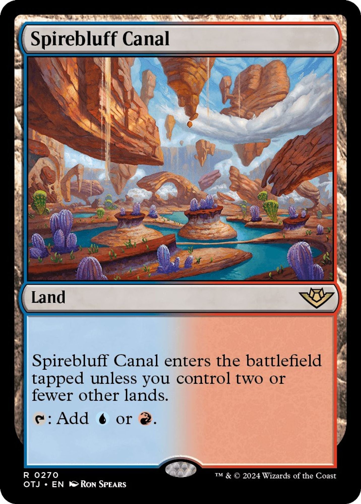 Spirebluff Canal - Outlaws of Thunder Junction