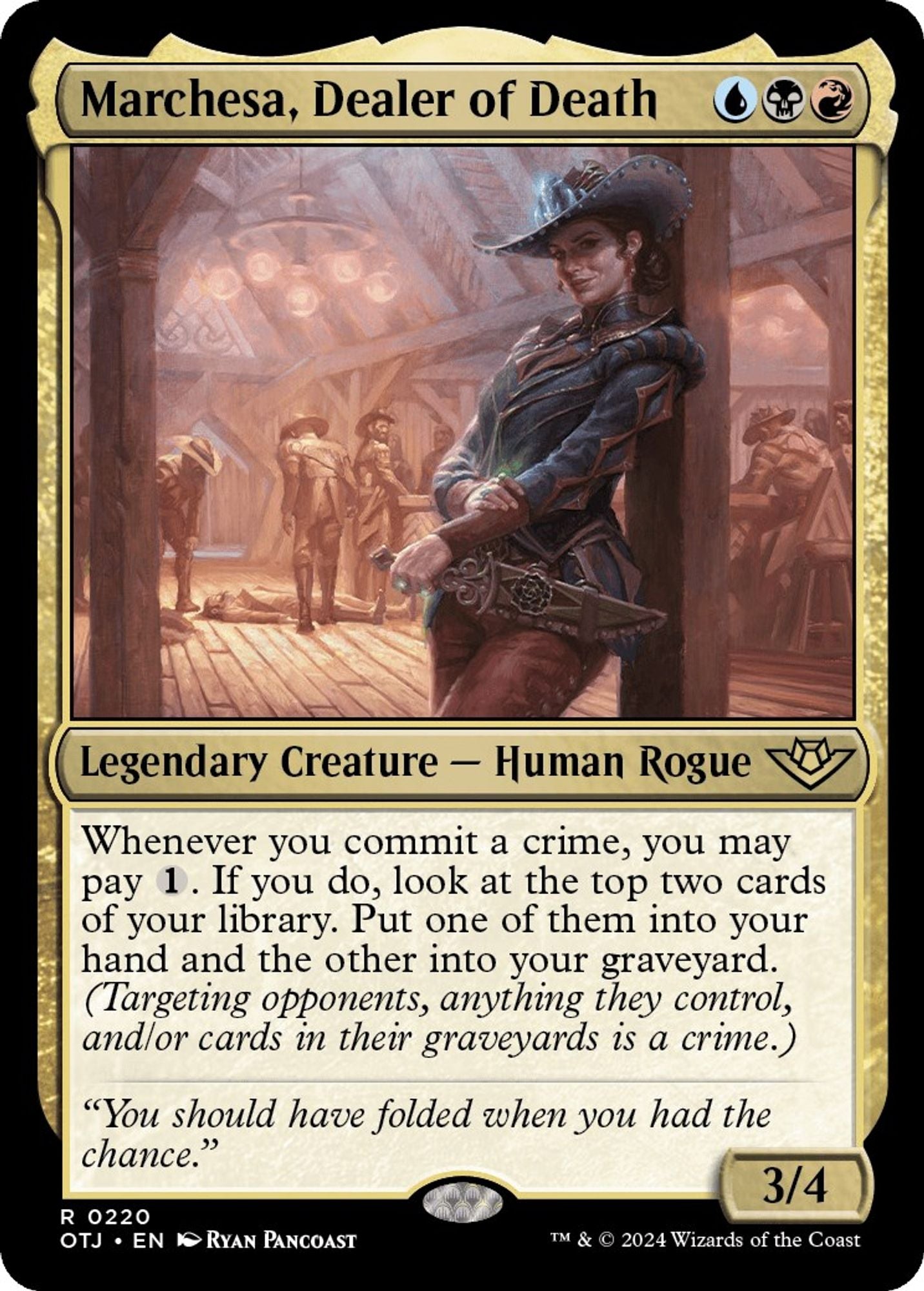 Marchesa, Dealer of Death - Outlaws of Thunder Junction
