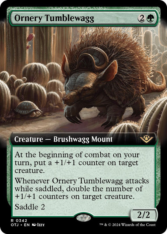 Ornery Tumblewagg (Extended Art) - Outlaws of Thunder Junction