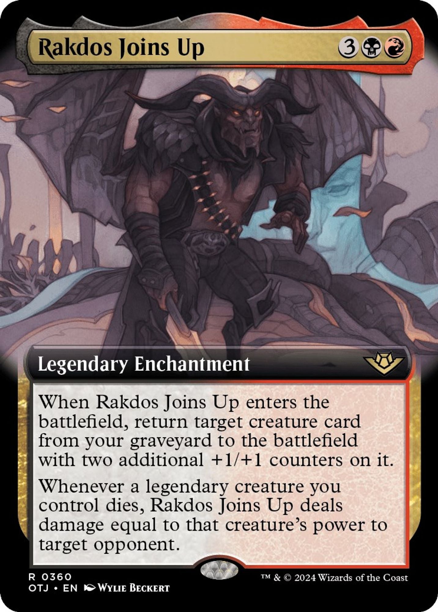 Rakdos Joins Up (Extended Art)