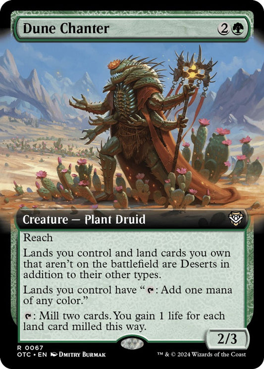 Dune Chanter (Extended Art) - Commander: Outlaws of Thunder Junction